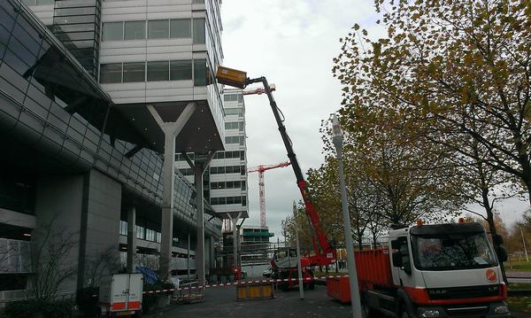 Afvoeren op grote hoogte