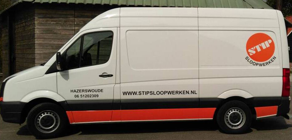 Stip Sloopwerken Auto